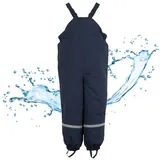 BMS Schneehose - atmungsaktiv und wasserdicht Kinder navyblau 74cm 12M
