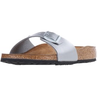 Birkenstock Madrid Birko-Flor schmal silber 41