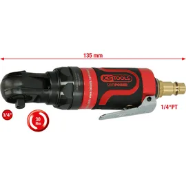 KS Tools Mini Druckluft Ratsche 1/4" SlimPOWER 515,5505