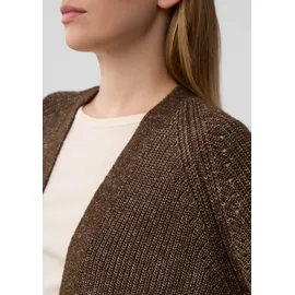s.Oliver Strukturierter Cardigan Braun 46