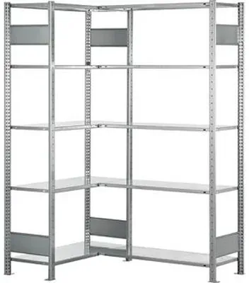 Eckregal Anbaufeld verzinkt 2000 x 1000 x  400 5FB