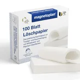 Magnetoplan Löschpapier für Tafellöscher 100 Blatt Weiß