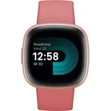 Fitbit Versa 4 aluminium kupferrosé/sandrosa