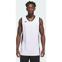 adidas Pulse Speed Basketballtrikot Herren JM2659 - white/black L