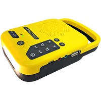 Kulumi Mini – Solar-LED-Audiolampe mit vier Helligkeitseinstellungen, Lautsprecher, FM-Radio, USB-Anschluss, Solarpanel, wiederaufladbarer Akku und geschlossener SD-Speicherkarte