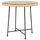 vidaXL Bistrotisch Ø 80 x 10 cm Braun