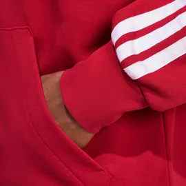 adidas Herren, Kapuzensweat Essentials 3-STREIFEN FRENCH Terry, Größe XL in Rot ACTMAR/WHITE