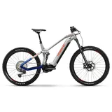 Haibike AllMtn 7 Yamaha 720Wh Elektro Fullsuspension Mountain Bike Grey/Blue/Red glossy | M/44cm