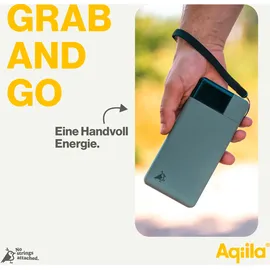 aqiila Powerbird Powerbank 20000 mAh moosgrün