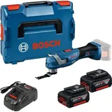 Bosch Akku-Multi-Cutter GOP 18V-34 / 2x 5,0 Ah Akku + Ladegerät in L-Boxx 136
