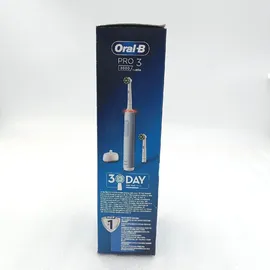 Oral-B Pro 3 3000 CrossAction blau + Aufsteckbürste