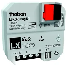 Theben UP-Universal-Dimmaktor LUXORliving D1
