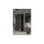 Forte Garderobenpaneel Bohol 86,5 x 105,6 x 30 cm Schwarz/Eiche
