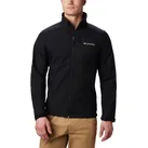 Softshelljacke COLUMBIA "ASCENDER SOFTSHELL JACKET", Herren, Gr. L, schwarz, Softshell, Obermaterial: 100% Polyester. Futter: 100% Polyester, hoch geschlossener Ausschnitt, mit Klettverschluss, Jacken Softshelljacke