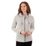 Trespass Reißverschlusspullover Hoodie Off White M