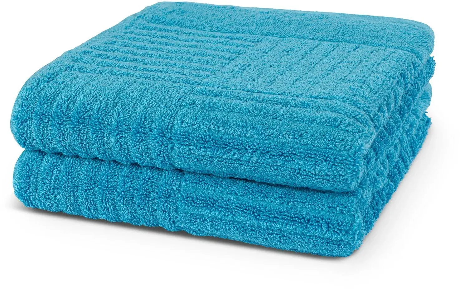 Ross Uni-Walk Handtücher Carre 4400 Handtuch 50x100 cm | ozean - blau