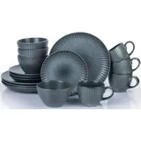 Waterside England by Retsch Arzberg Shell Grey Kombiservice 16-tlg. rund