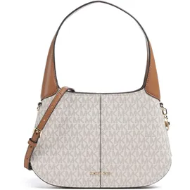Michael Kors Alice Small Schultertasche Kunstleder White/Brown