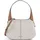 Michael Kors Alice Small Schultertasche Kunstleder White/Brown