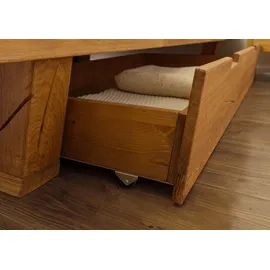 MASSIVMOEBEL24.DE Bregenz 140 x 200 cm Beige