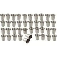 Mayur Exports Stainless Steel Premium Communion Cups 40 for Churches Communion Supplies