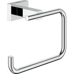 Papierrollenhalter Essentials Cube (Ausführung: Papierrollenhalter Grohe Essentials Cube ohne Deckel chrom)