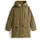Tommy Hilfiger Wintermantel TOMMY HILFIGER "PADDED NYLON REG PARKA", Damen, Gr. XXL (44), grün (utility olive), Web, Obermaterial: 59% Baumwolle, 41% Polyester, unifarben, Mäntel Wintermantel