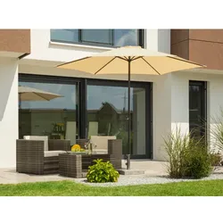 SCHNEIDER SCHIRME Sonnenschutz »Bergamo«, ⌀: 300 cm, natur - beige