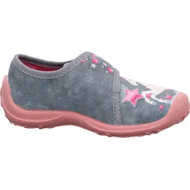 Fischer Schuhe Einhorn Hausschuh Grau 26