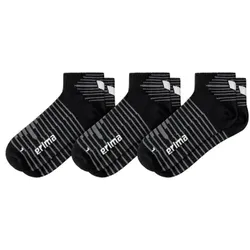 Erima 3-Pack Kurzsocken Herren - schwarz - 31-34