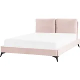 Beliani Beliani, Polsterbett Rosa 140 x 200 cm