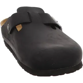 Birkenstock Boston Nubukleder geölt schwarz 38