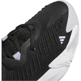 adidas Initiation Basketballschuhe Kinder JQ6856 - core black/halo silver/cloud white 35.5
