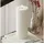 Deluxe Homeart LED Stumpenkerze 20 cm weiß