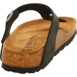 Birkenstock Gizeh Naturleder geölt schwarz 36