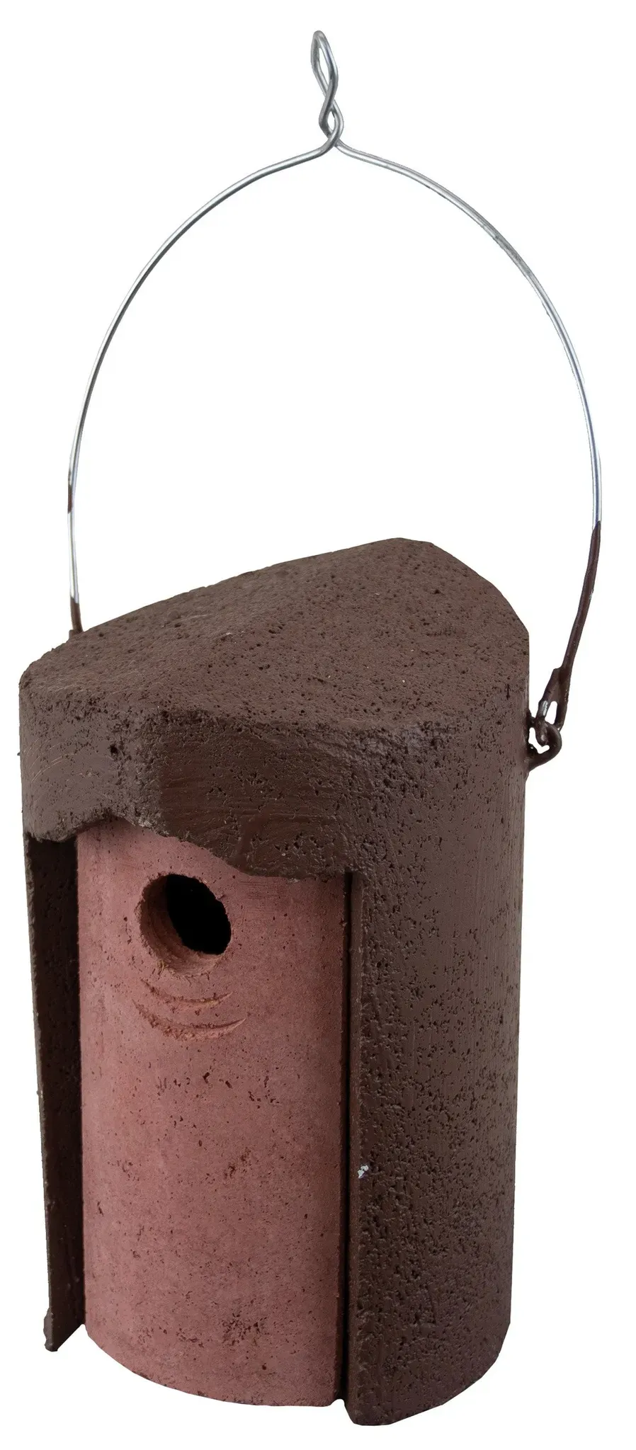 Holzbeton Nisthöhle 1B, Flugloch 32 mm, grün