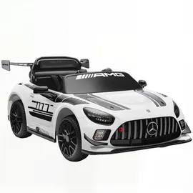 aiyaplay Kinder Elektroauto Mercedes-AMG 12V Weiß (1-tlg)