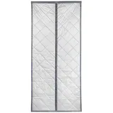 Maximex Wärmeschutz 2in1 Klettband 80 x 200 cm Grau