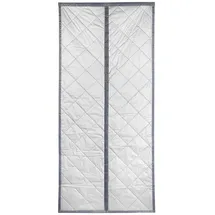 Maximex Wärmeschutz 2in1 Klettband 80 x 200 cm Grau