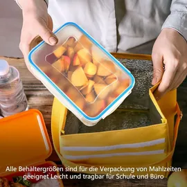 yashe Frischhaltedosen Set transparent 38-teilig