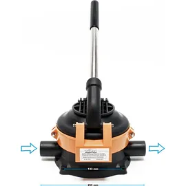 Wiltec Handpumpe Wasserpumpe max. 70 l/min