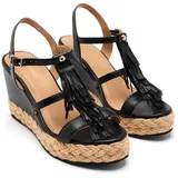 Gioseppo Damen Elderon Espadrilles, Schwarz, 40 EU