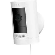 Ring Stick Up Cam Plug-In Weiß