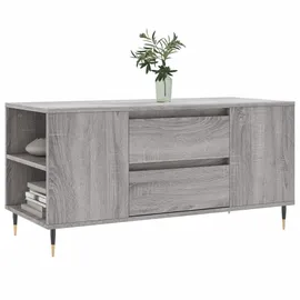 furnicato Couchtisch Grau Holzwerkstoff 102 x 50 x 44,5 cm