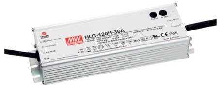 IP67 24V DC Netzteil MeanWell HLG-120H-24 5A 120W Gleichspannung