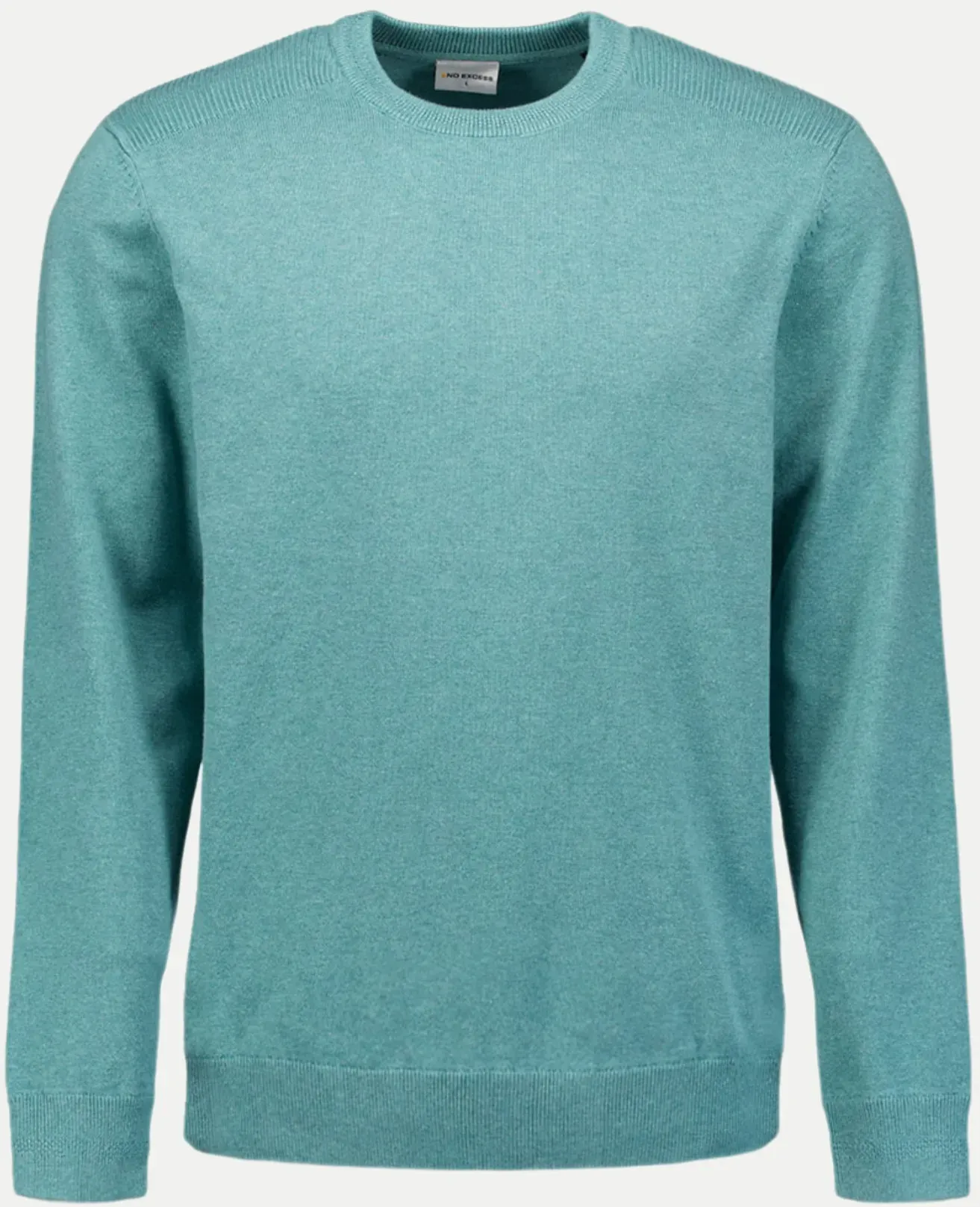 Pullover mit Rundhals Grün XXXL