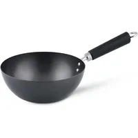 KEN HOM Wok Pfanne Ø Kochtopf, Schwarz