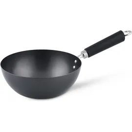 KEN HOM Wok Pfanne Ø Kochtopf, Schwarz