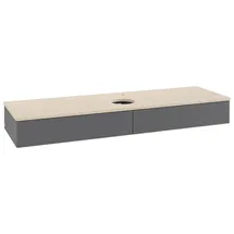 Villeroy & Boch Antao Waschbeckenunterschrank K14_5 1600x190x500mm K14153GK mit Struktur FK/AP: GK/3