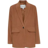 B.YOUNG Jackenblazer BYDANNA BLAZER - 20813754 Moderner Blazer in Cord-Optik in braun | Gr.: 42